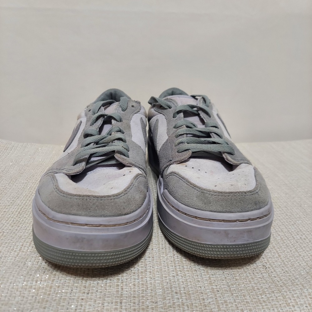 Nike Air Jordan 1 Elevate Low Shoes Gray Suede Sneakers Womens 12/Men 10.5 - Picture 2 of 8